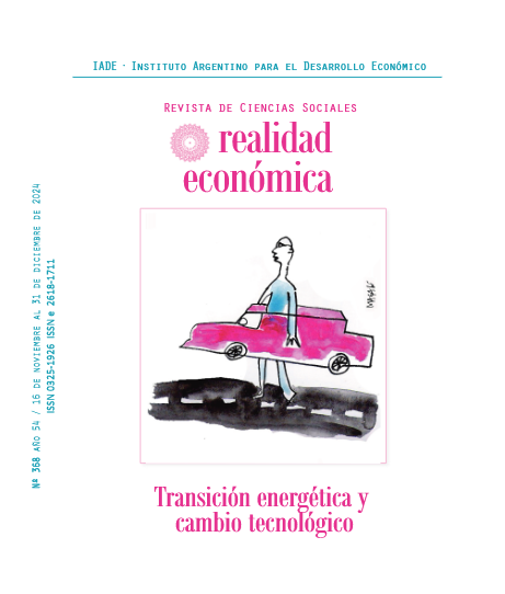 					Ver Vol. 54 Núm. 368 (2024): Transición energética y cambio tecnológico   
				